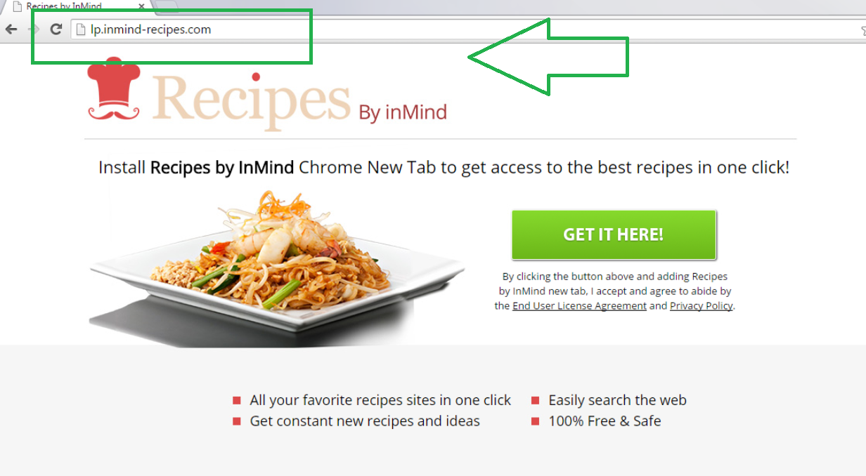 Recipes By inMind New Tab