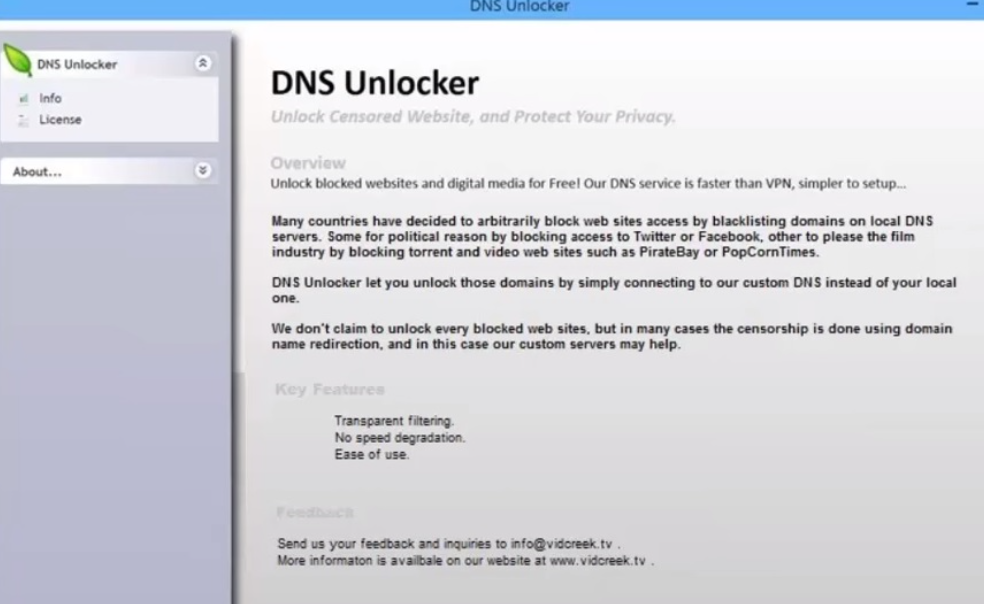 Dns Unlocker Ads