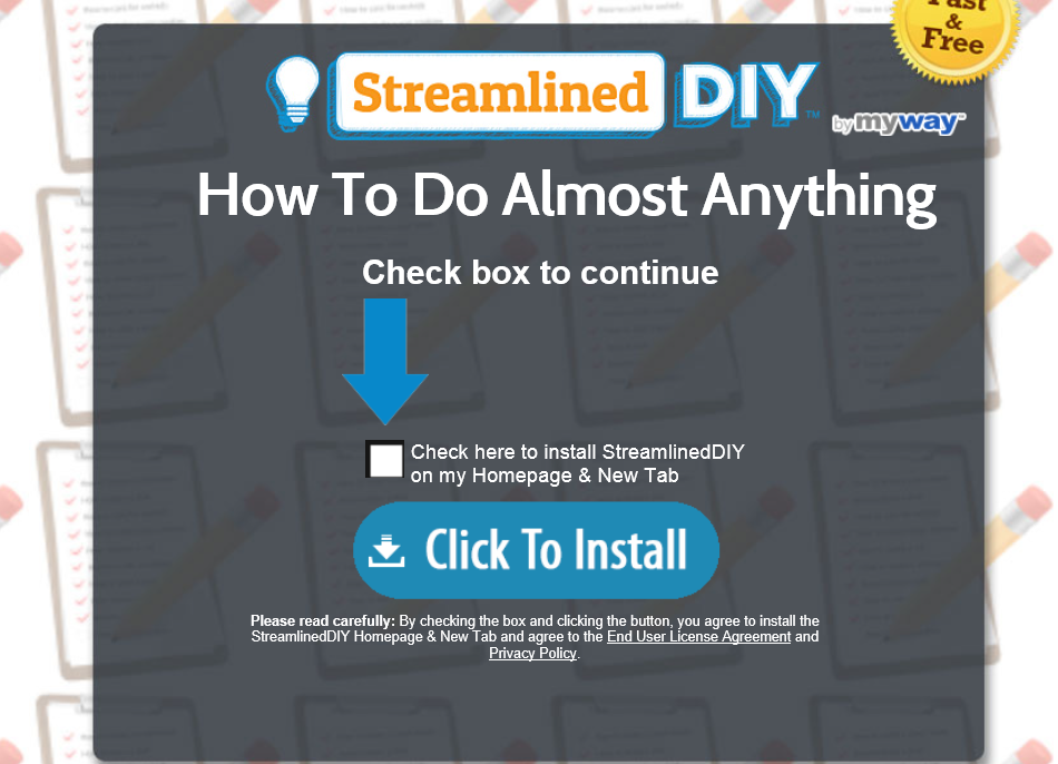 StreamlinedDIY Toolbar