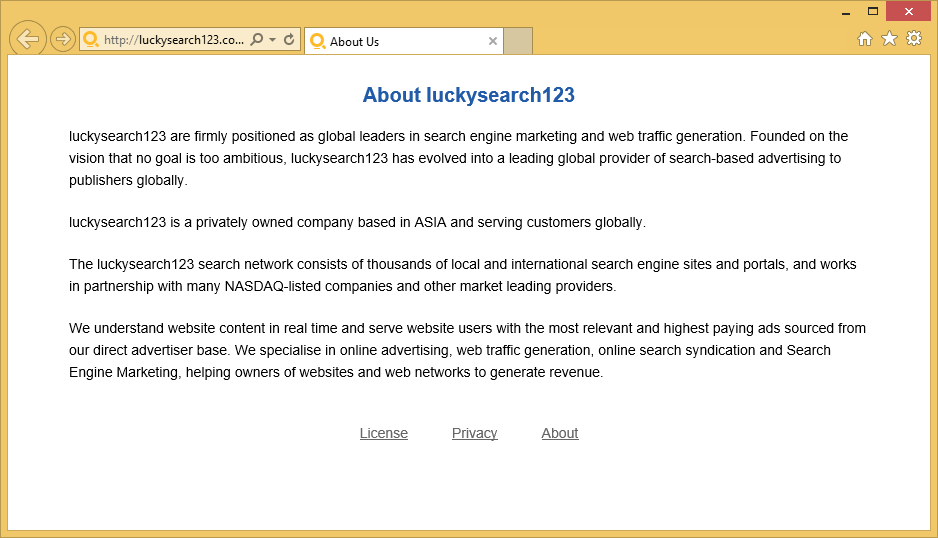 Luckysearch123 virus