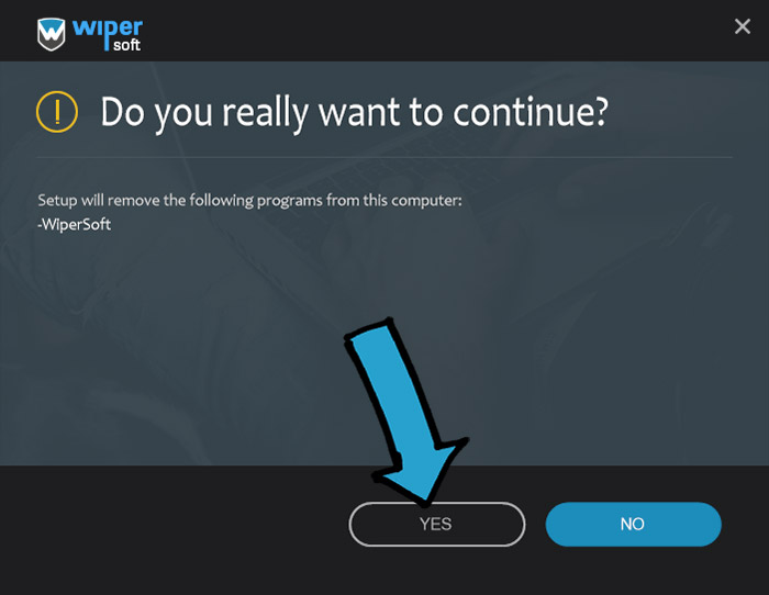 wipersoft-uninstall-prompt