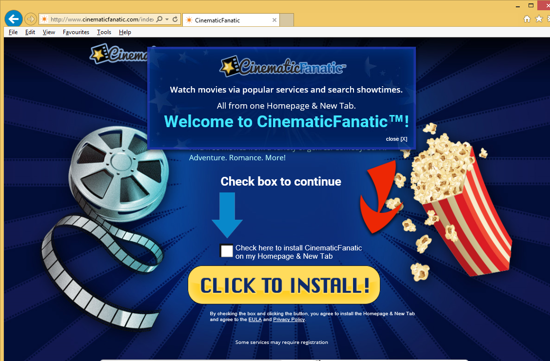 CinematicFanatic Toolbar