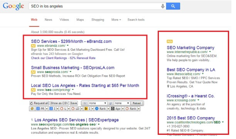 Fake Google Ads-SEO