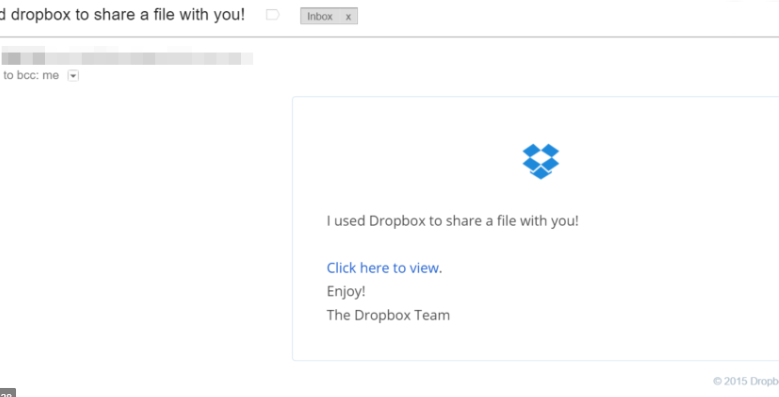 Dropbox virus