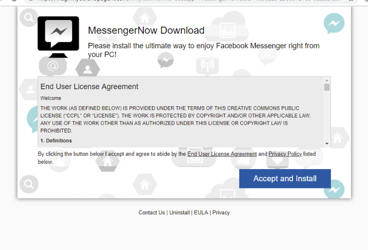 MessengerNow adware