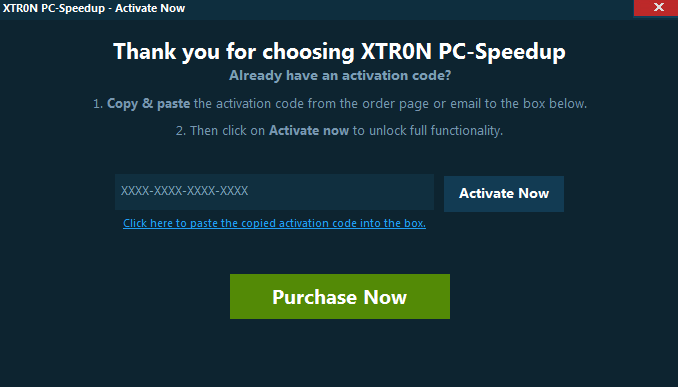 Xtron PC Speedup