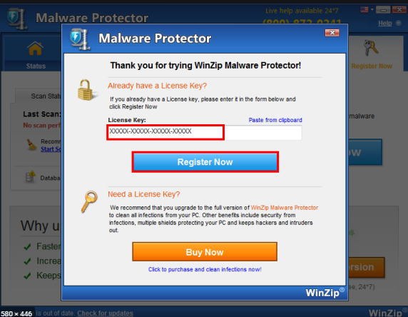 WinZip Malware Protector