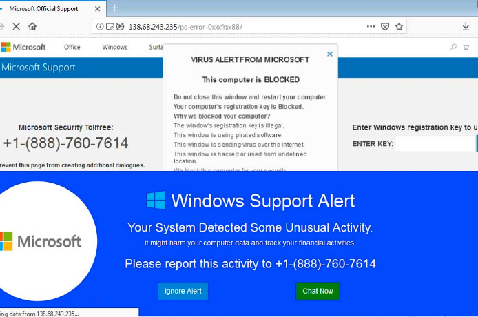 Warning microsoft internet Certificate errors: