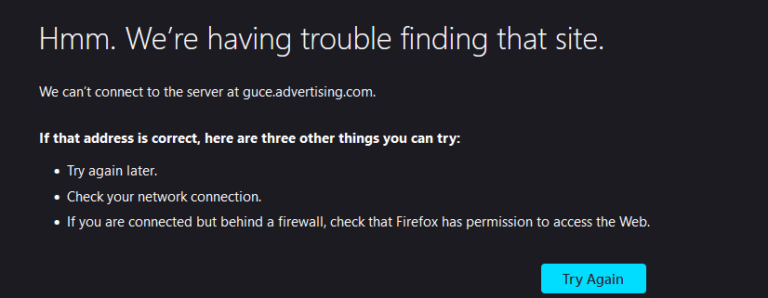 Guce Yahoo Com Unexpectedly Closed The Connection